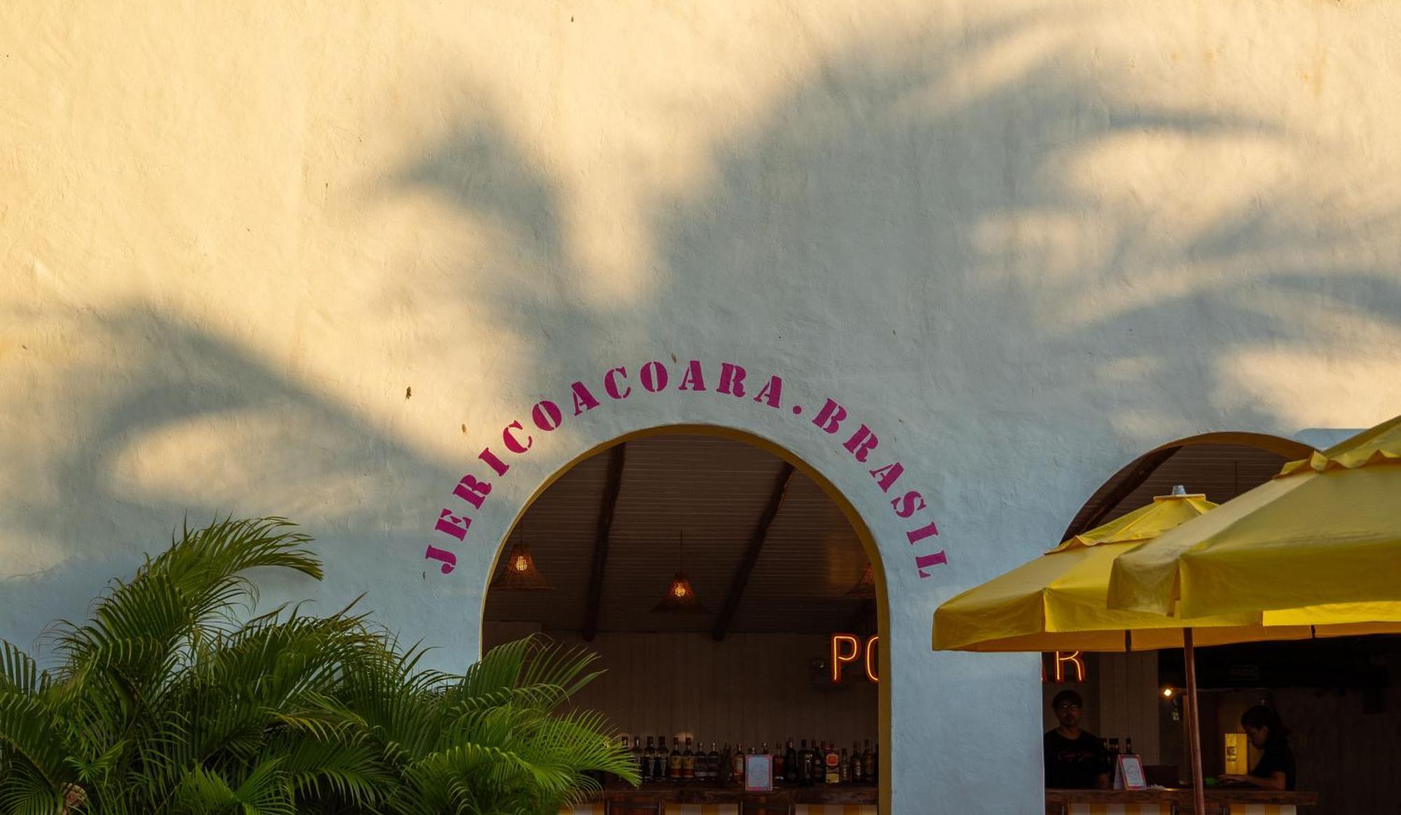 Cafe Jeri Hotel Jijoca de Jericoacoara Eksteriør bilde Entrance to the restaurant